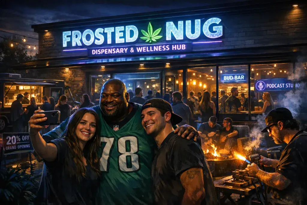 Frosted Nug Dispensary Launches in Carney’s Point with Expansive Wellness Hub