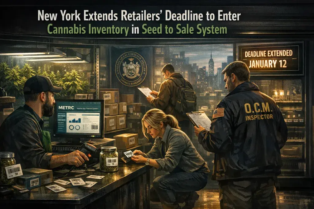 New York Extends Retailers' Deadline to Enter Cannabis Inventory in Seed to Sale System