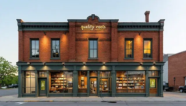 Quality Roots Revives Historic Ypsilanti Building as New Marijuana Dispensary