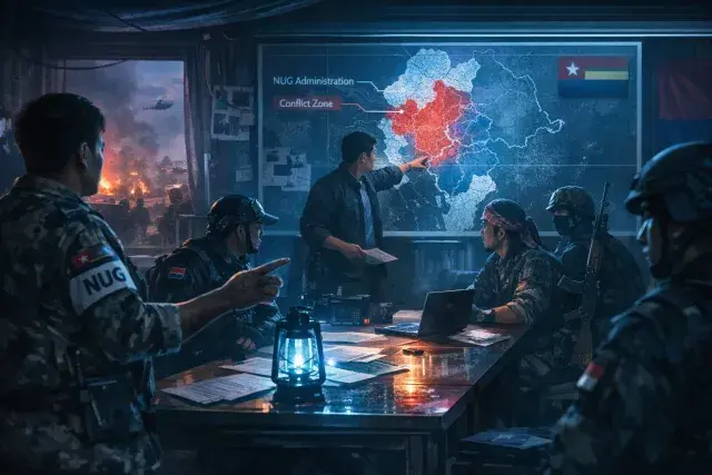 National Unity Government Establishes Regional Administrations in Central Myanmar Amid Coordination Doubts