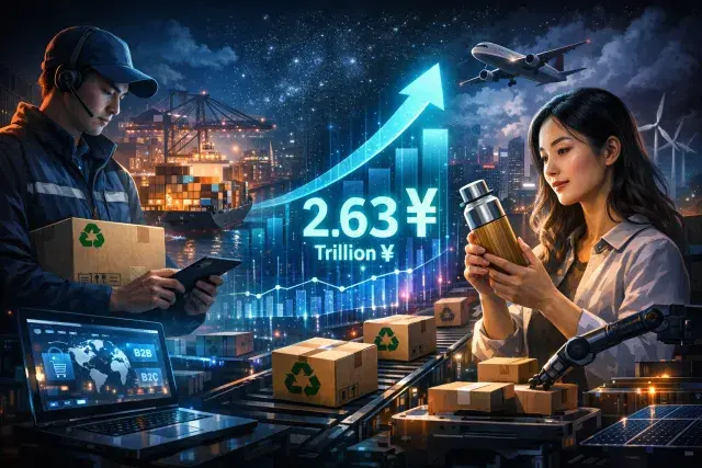 China's Cross-Border E-Commerce Surges to 2.63 Trillion Yuan Amid Green Innovation Push