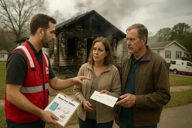 Red Cross Deploys Disaster Volunteers After Residential Fire Strikes Darlington County