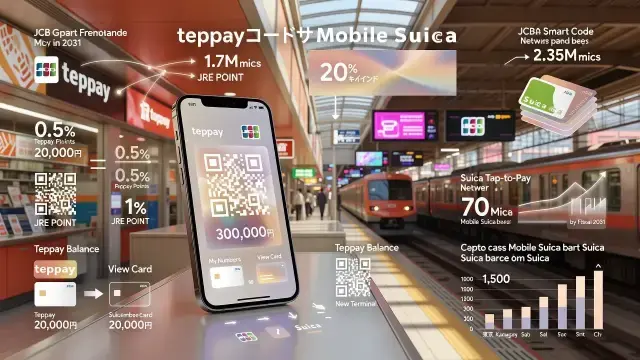 JR East Expands Suica Into High-Value Payments With Teppay Launch