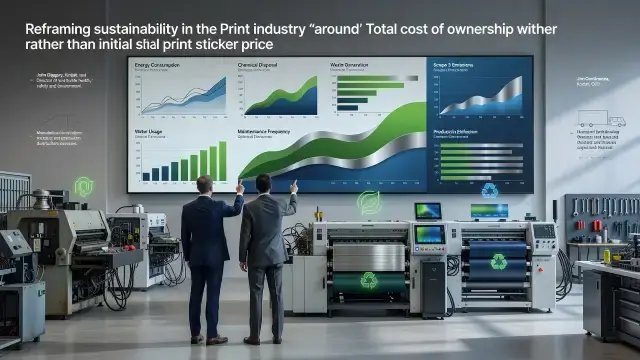 Print Industry Reframes Sustainability Around Total Cost, Not Sticker Price