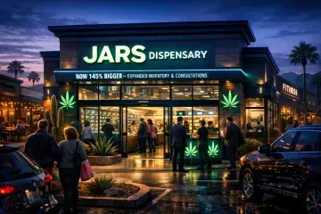Jars Dispensary Plans 145% Expansion at North Peoria Location